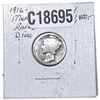 Image 1 : 1916-D Mercury Silver Dime