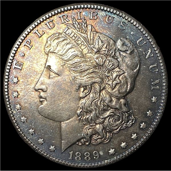 1889-CC Morgan Silver Dollar