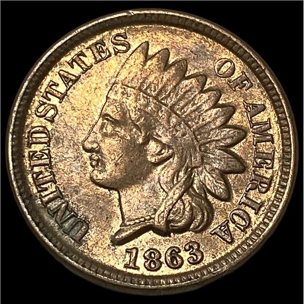 1863 Indian Head Cent UNCIRCULATED