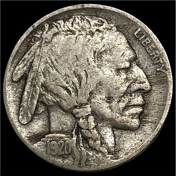 1920-D Buffalo Nickel NEARLY UNCIRCULATED
