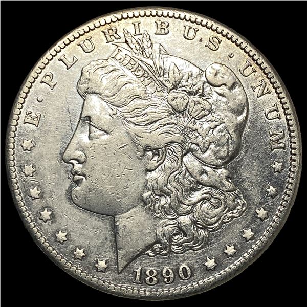 1890-CC Silver Morgan Dollar CLOSELY UNCIRCULATED