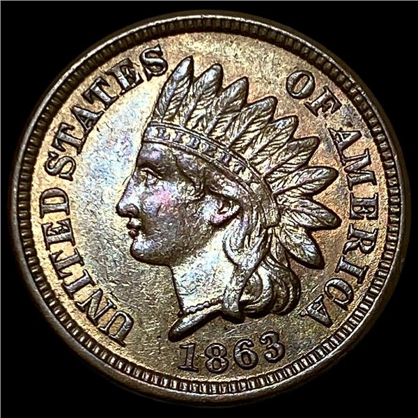 1863 Indian Head Cent UNCIRCULATED
