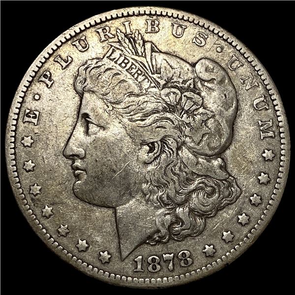 1878-CC Silver Morgan Dollar NEARLY UNCIRCULATED