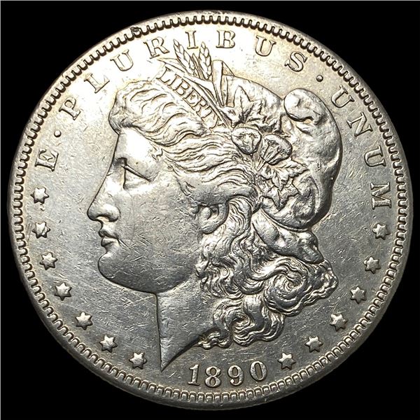 1890-CC Silver Morgan Dollar CLOSELY UNCIRCULATED
