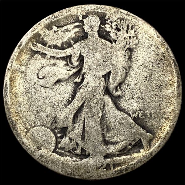 1921 Silver Walking Liberty Half Dollar NICELY CIRCULATED