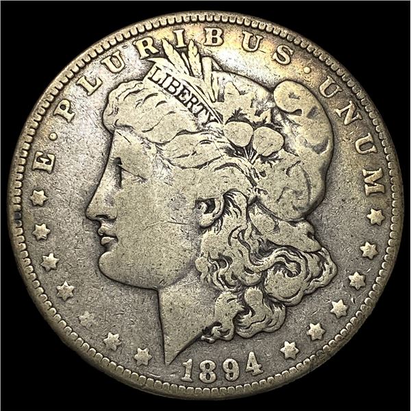 1894-O Silver Morgan Dollar LIGHTLY CIRCULATED