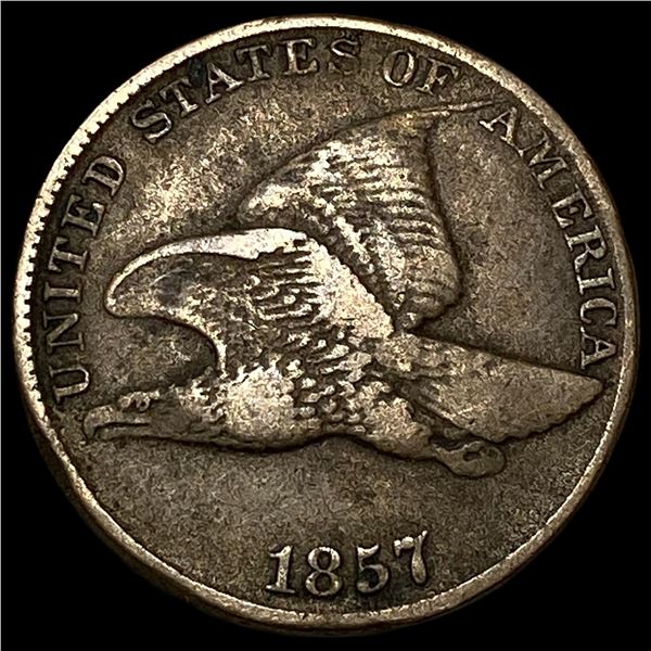 1857 Flying Eagle Cent LIGHTLY CIRCULATED