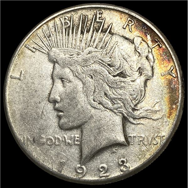 1923-S Silver Peace Dollar NEARLY UNCIRCULATED
