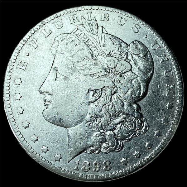 1898-S Silver Morgan Dollar CLOSELY UNCIRCULATED