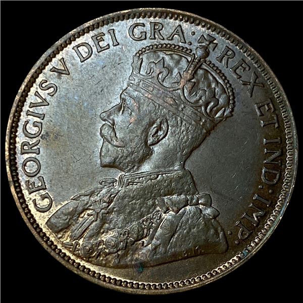 1913 Canada Bronze 1 Cent UNCIRCULATED