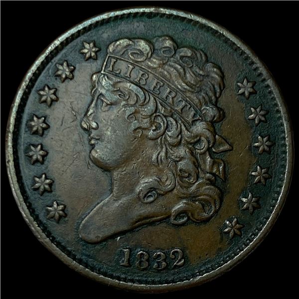 1832 Classic Head Half Cent UNCIRCULATED