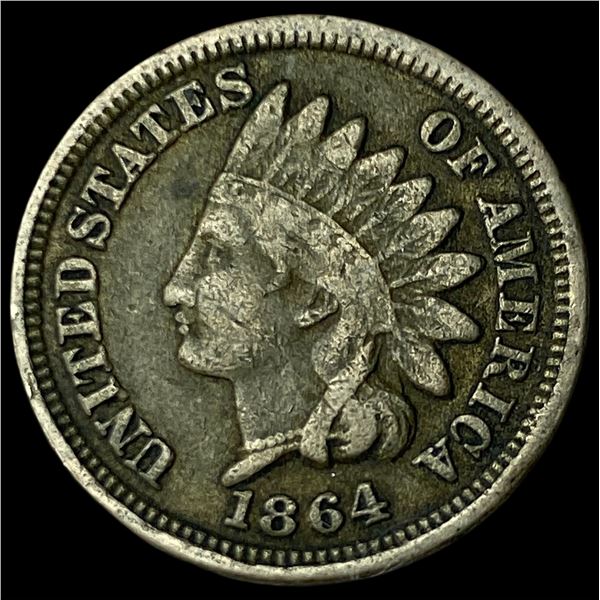1864 Indian Head Cent NEARLY UNCIRCULATED