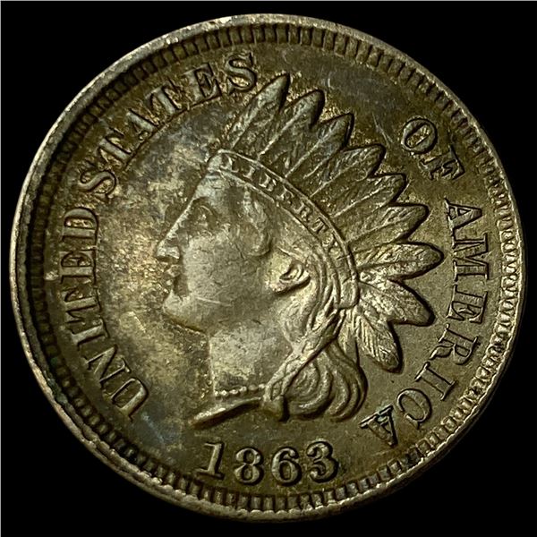 1863 Indian Head Cent UNCIRCULATED