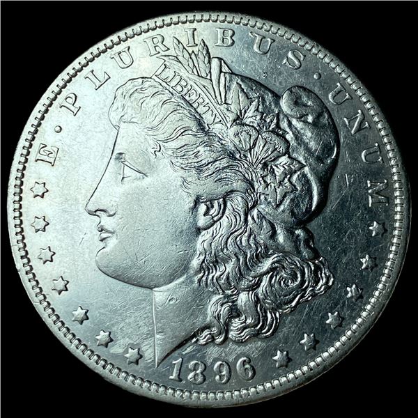 1896-O Silver Morgan Dollar CHOICE AU