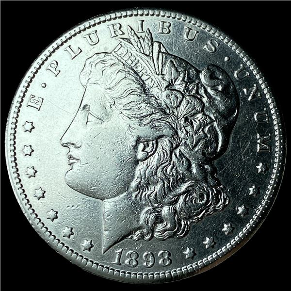 1898-S Silver Morgan Dollar CLOSELY UNCIRCULATED