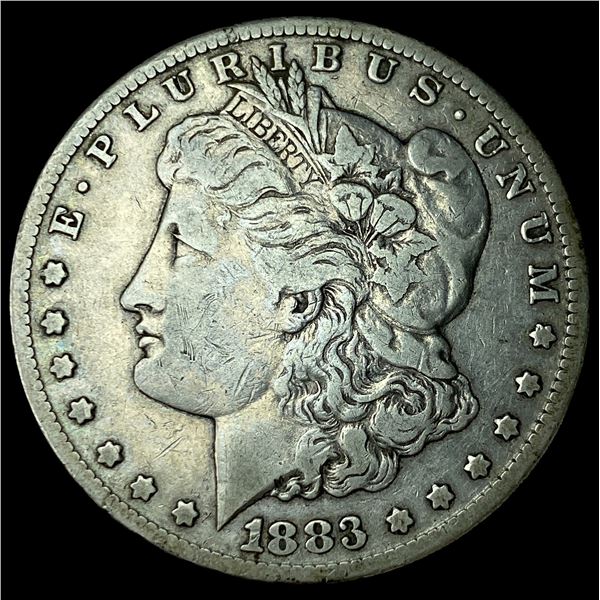 1883-CC Silver Morgan Dollar LIGHTLY CIRCULATED