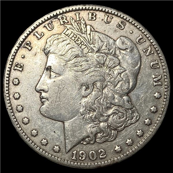 1902-S Silver Morgan Dollar LIGHTLY CIRCULATED