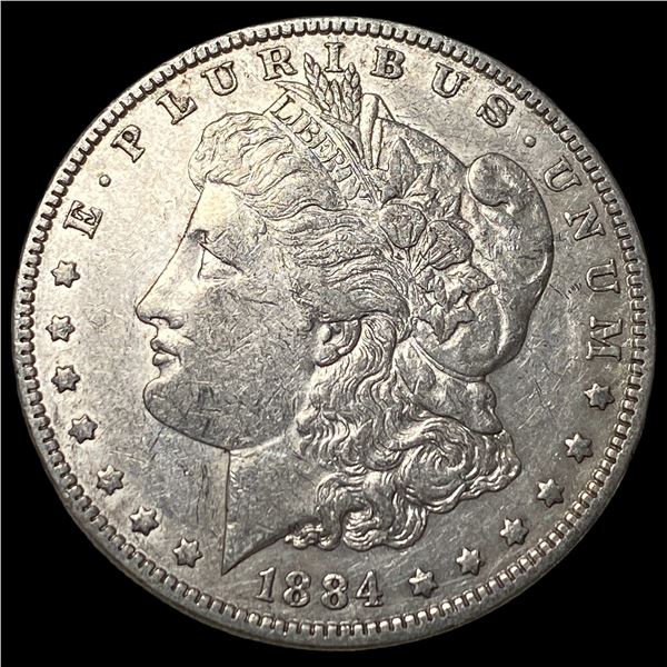 1884 Silver Morgan Dollar CLOSELY UNCIRCULATED