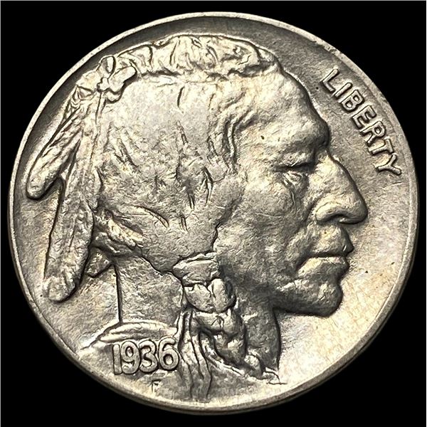 1936 Buffalo Nickel CHOICE BU