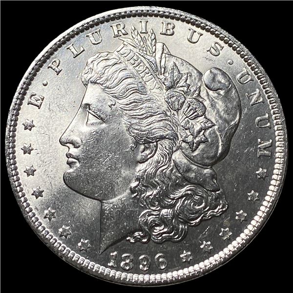 1896 Silver Morgan Dollar GEM BU