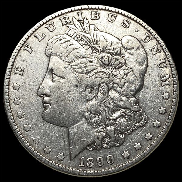 1890 Morgan Silver Dollar NEARLY UNCIRCULATED