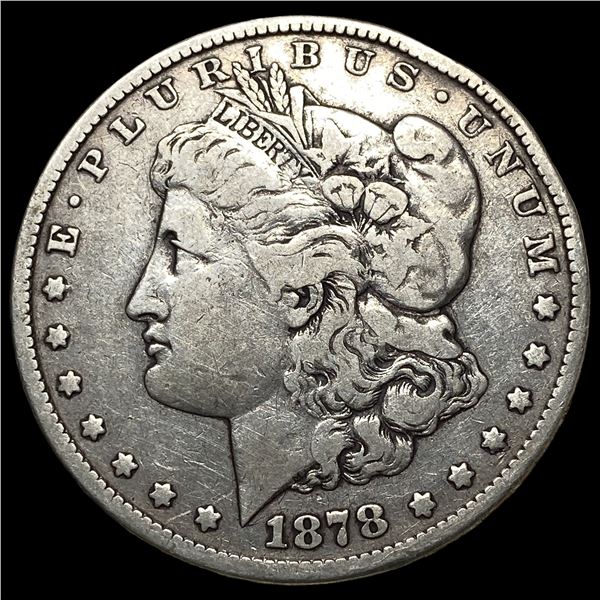 1878-CC Silver Morgan Dollar NEARLY UNCIRCULATED