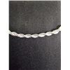 Image 2 : *NEW* .925 SILVER 3MM TWISTED ROPE BRACELET: 8.5" LONG