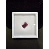 Image 1 : *NEW* 3.6CT EMERALD CUT UNTREATED NATURAL RUBY: 6.5MM X 9.5MM