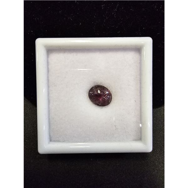 *NEW* 4.4CT OVAL CABOCHON UNTREATED NATURAL STAR RUBY: 7.4MM X 8.9MM