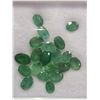 Image 2 : *NEW* PARCEL OF 20 OVAL CUT 5.7CTW UNTREATED NATURAL EMERALDS