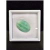 Image 1 : *NEW* 13.6CT OVAL CUT UNTREATED NATURAL EMERALD: 13.9MM X 19.8MM