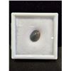 Image 1 : *NEW* 3CT OVAL CABOCHON UNTREATED NATURAL BLACK OPAL: 8.5MM X 11.3MM