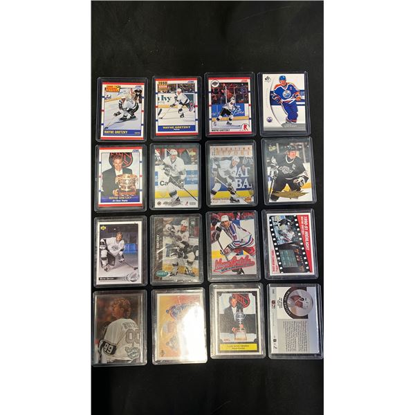 COLLECTION OF 16 ASSORTED HOCKEY TRADING CARDS