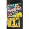 Image 2 : LEGO #41164 DISNEY "FROZEN" ENCHANTED TREEHOUSE, LEGO #41755 FRIENDS & LEGO #40544 BRICK HEADZ PETS