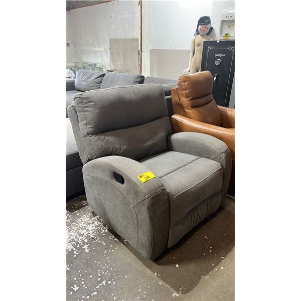 FABRIC ROCKING RECLINER