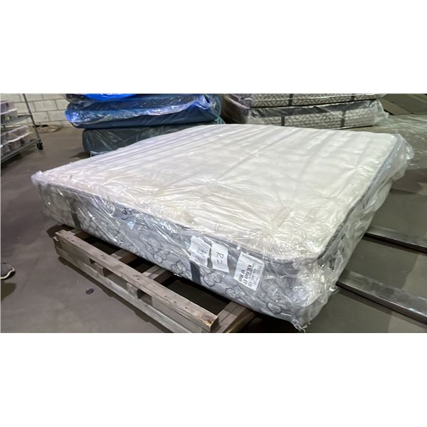 KINGSDOWN KING SIZE MATTRESS (SOME WATER STAINS)
