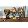 Image 1 : (3) BRADFORD EXCHANGE EAGLE THEMED TABLE LAMPS