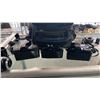 Image 4 : (3) VTG. MINOLTA FILM CAMERAS & ASSORTED LENSES, FILTERS & MORE IN A CAMERA BAG