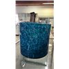 Image 3 : COLLECTION BY LONDON DRUGS LARGE MARBLE GLASS PLANTER: APPROX. 11"T X 12"DIA.