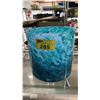 Image 1 : COLLECTION BY LONDON DRUGS LARGE MARBLE GLASS PLANTER: APPROX. 11"T X 12"DIA.