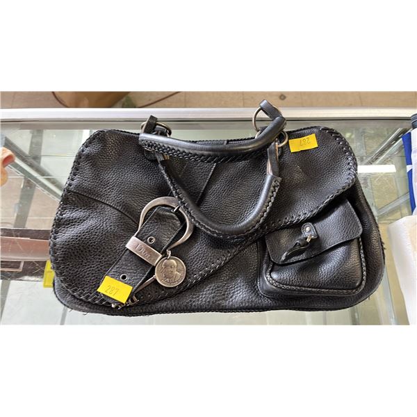 GENUINE CHRISTAIN DIORE LEATHER GAUCHO SADDLE HAND BAG