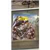 Image 2 : (4) BAGS OF ASSORTED PENNIES, WORLD COINS & TOKENS