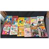 Image 1 : THE ULTIMATE MUSHROOM BOOK & 17 ASSORTED VINTAGE COMIC BOOKS