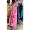 Image 2 : RACK OF ASSORTED LADIES COCKTAIL/FORMAL DRESSES: *RACK NOT INCLUDED*