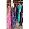 Image 3 : RACK OF ASSORTED LADIES COCKTAIL/FORMAL DRESSES: *RACK NOT INCLUDED*