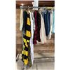Image 2 : RACK OF ASSORTED CLOTHING, PAJAMAS, BELTS & TIES: *RACK NOT INCLUDED*
