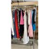 Image 2 : RACK OF ASSORTED DRESSES & SKIRTS: MOSTLY SKIRTS *RACK NOT INCLUDED*
