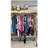 Image 1 : RACK OF ASSORTED LADIES SHIRTS & DRESSES *RACK NOT INCLUDED*