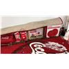 Image 3 : SHELF OF ASSORTED COCA-COLA COLLECTIBLES: THROW BLANKET, AREA RUG, MELAMINE DINNERWARE SET & MORE