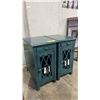 Image 3 : PAIR OF STYLE CRAFT 1-DOOR 1-DRAWER END TABLES WITH POWER (DRAWERS INSTALLED UPSIDE DOWN)